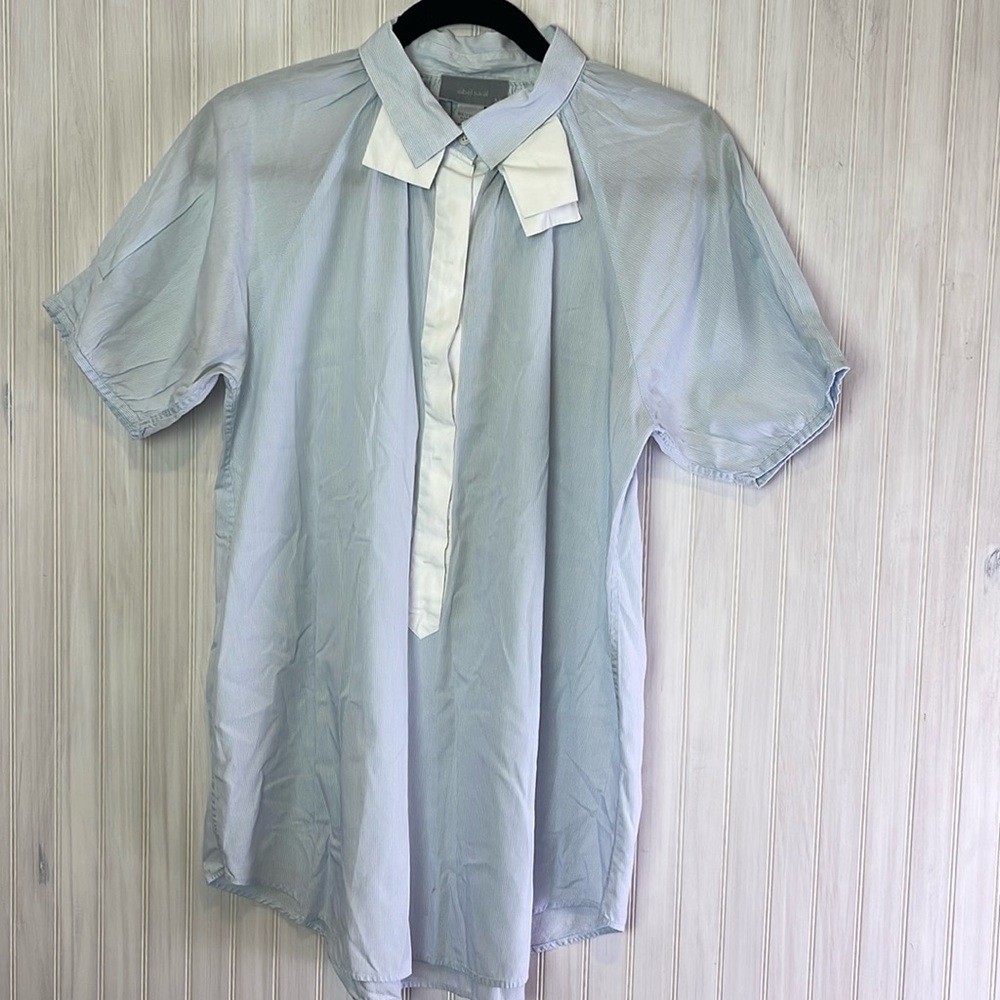 SIBEL SARAL ASYMMETRICAL BOW TUNIC MEDIUM